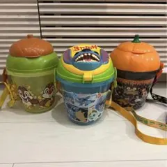 Disney ディズニー　ポップコーンバケット　ポップコーンケース　3つ