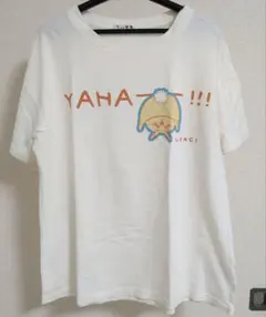 ちいかわ しまむら Tシャツ Lサイズ YAHAー!!! うさぎ