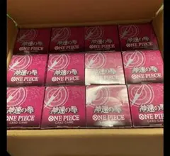 ワンピースカードゲーム 神速の拳 12ボックス　新品未開封 テープ付き