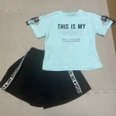 西松屋　120cm Tシャツ　ショートパンツ　セット