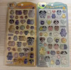 『正規品新品未開封』mojojojo うるちゅるポップシール 2シートセット