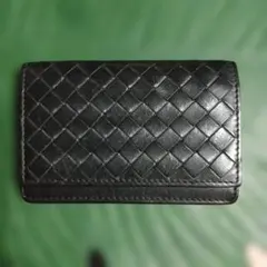 BOTTEGA VENETA イントレチャート 名刺入れ ブラック週末値下げ中のサムネイル
