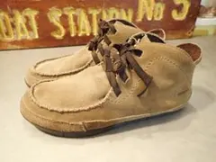 patagonia 本革スエードレザーブラウン チャッカブーツ US8