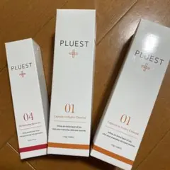 PLUEST スキンケア3点セット クレンジング 美容液 洗顔料 - メルカリ
