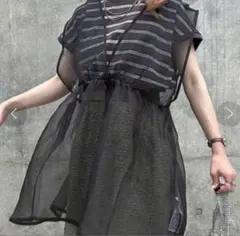 ニコアンド 2wayオーガンジージレ