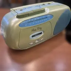 動作品 】ハローキティ ラジカセ RM-120KT 1997年 当時物 - メルカリ