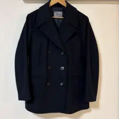 ほぼ未使用　Simpliciteネイビーピーコート