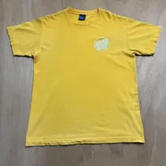 【SANTA CRUZ】サンタクルーズ Tシャツ ワンポイントロゴ イエロー Lのサムネイル