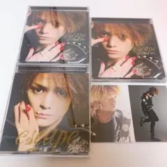 三浦涼介　escape CD DVD カード付き　3枚セット