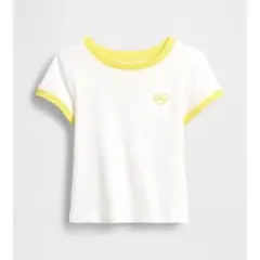 babyGap GAPロゴ リブ リンガーTシャツ 80cm