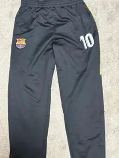 FCバルセロナ トレーニングパンツ 10番 ブラック