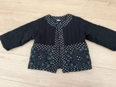 petit main キルティングジャケット 80cm〜90cm