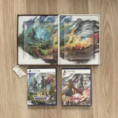【ソフト付】 PS5 ドラゴンクエストⅠ&Ⅱ Ⅲブック型収納ボックス