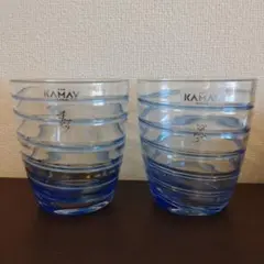 KAMAY　手づくり　グラス　２個セット