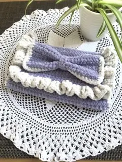ハンドメイド 編み物 リボンペンケース