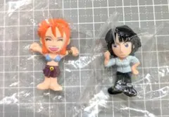 レトロ　ワンピース フィギュアコレクション　ナミ　ロビン