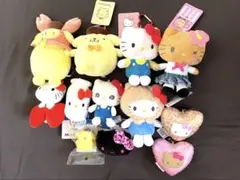 サンリオ★ハローキティ&ポムポムプリン　マスコットセット