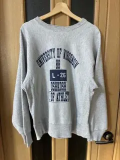 希少 80s Champion reverse weave 5段 染み込み