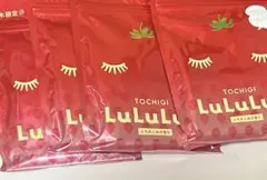 栃木限定 とちおとめの香りLuLuLun シートマスク 7枚入、4点セット