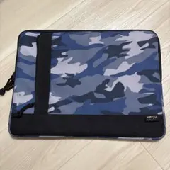 CORDURA FABRIC 迷彩柄 ノートパソコンケース ブルーのサムネイル