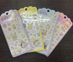ポケモン キャンディー　シール 4枚セット　韓国限定　韓国　シール　正規品
