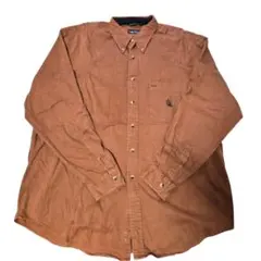 Nautica XL/TG レッドブラウンネルシャツのサムネイル