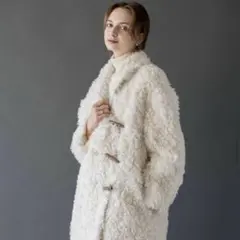 【Acka】teddy loop coat
