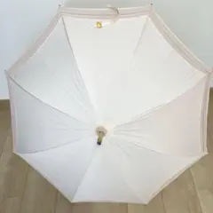 ディオール 3658 ピンク アンブレラ 長傘 雨傘 日傘 兼用 レディース