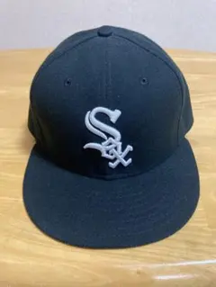 ベ*ン様 シカゴ・ホワイトソックス ベースボールキャップ 黒　アメリカ製　usa