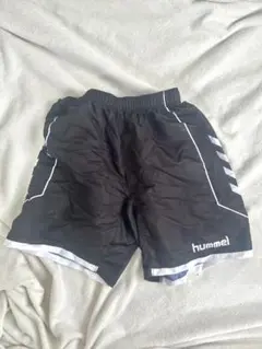 hummel パンツ 黒 ショート　ハンドボール