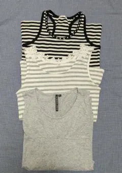 レディース　タンクトップ3枚 M