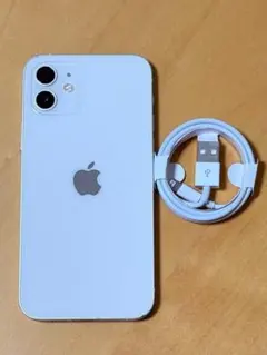 バッテリー100% iPhone 12 ホワイト 64GB SIMフリー