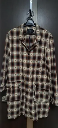 ヴァルゴ オンブレ チェックシャツ