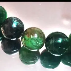 【国内入手困難】天然石 ユークロライト 10mm ブレスレット euc