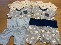 双子　半袖パジャマ80セット