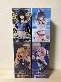 【未開封】To LOVEる－とらぶる－ダークネス プライズフィギュア 4種セット