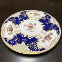 ○未使用/ノリタケ スタジオコレクション 瑠璃金彩花紋 花瓶 ベース 箱