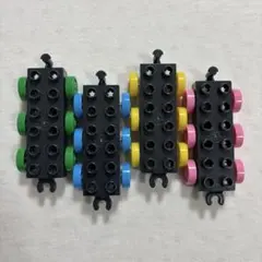アンパンマン　ブロックラボ　カーベース　4台