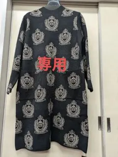 冬物　TRUBE オシャレデザイン　ニットチュニック　　ゆったりサイズ