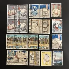 日本 小判 菊 田沢 切手 バラ計48点 【全て使用済み】商品説明参照要