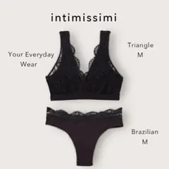 インティミッシミ Your Everyday Wear ブラ ショーツ下着セット
