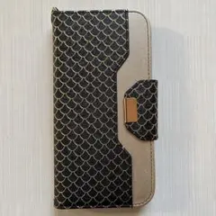 iPhone 13 pro max ケース 手帳型 高級PU レザー 鏡付き