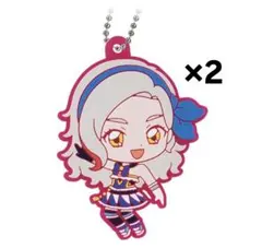 アイカツ！×プリパラ カプセルラバーマスコット 黒沢凛