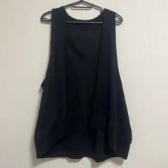 ✨美品✨ブラックノースリーブ ベスト