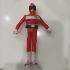 当時物 ポピー 電子戦隊デンジマン デンジレッド ソフビ ペンダント レトロ