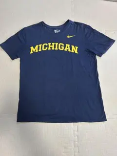 カレッジTシャツ　ミシガン大学　Nike Michigan ネイビー