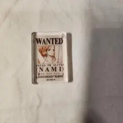 ONEPIECE ワンピース ナミ 手配書アクリルタイルコレクション