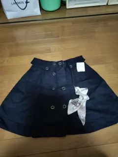 grove ネイビー フレアスカート Lサイズ