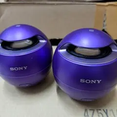SONY ワイヤレススピーカー 本体 2個セット パープルのサムネイル