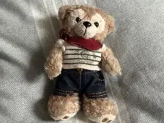 ダッフィー ぬいぐるみバッジ デニム (安全ピンなし) 2013